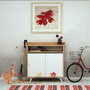 Hanah Home Springa Zapatero Roble y Blanco